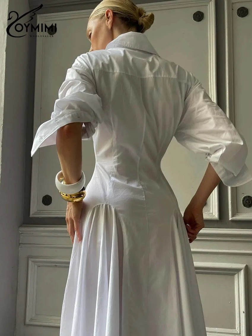 Simple White Dress