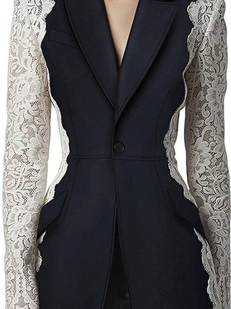 Long Sleeve Women Blazer