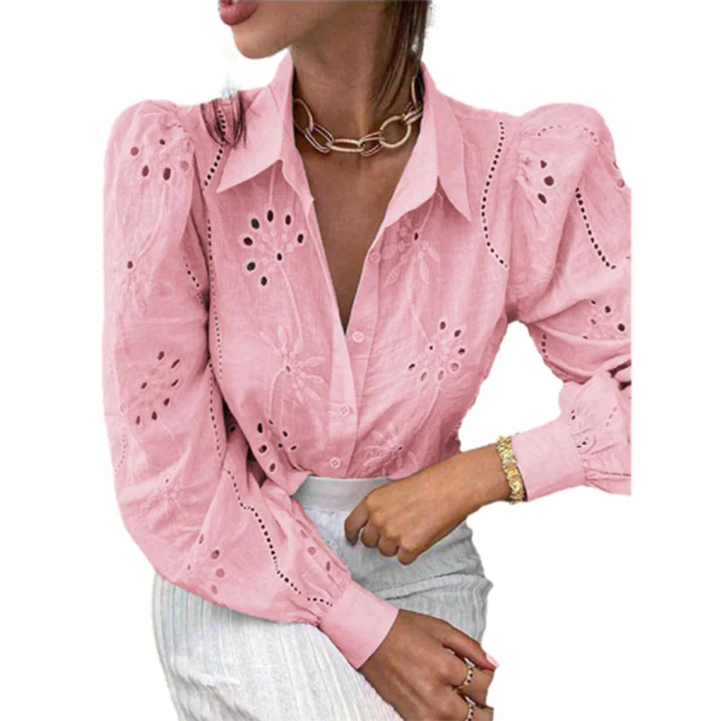 Elegant Embroidered Shirt