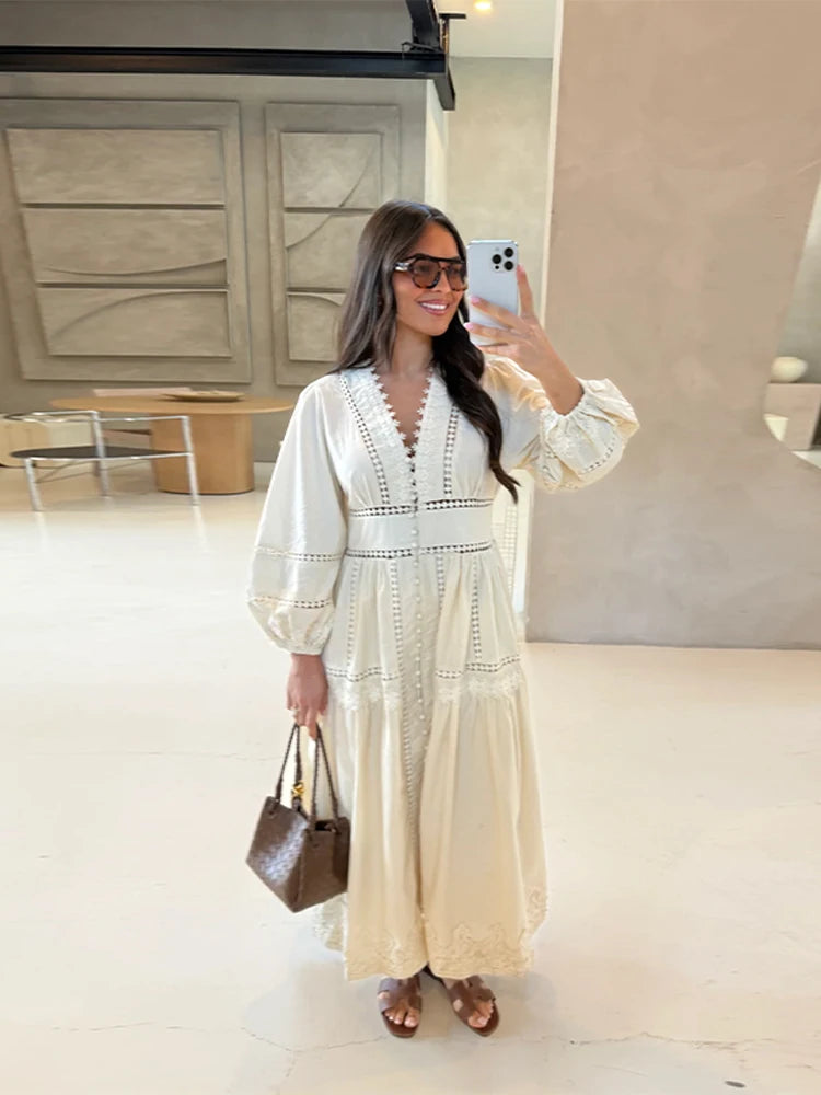 Long Sleeve Maxi Dress
