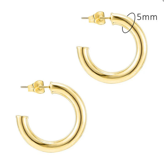 Chic Hoop Earrings