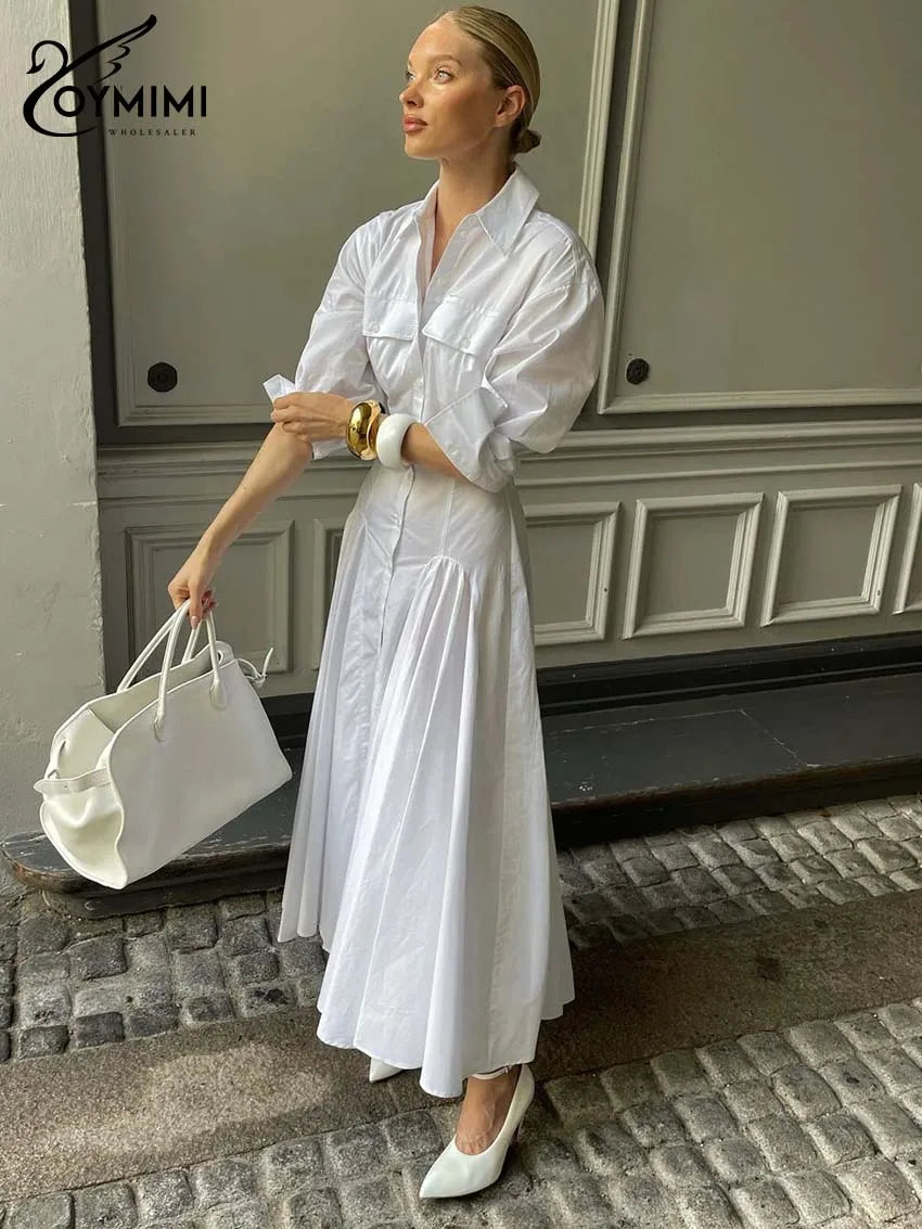 Simple White Dress