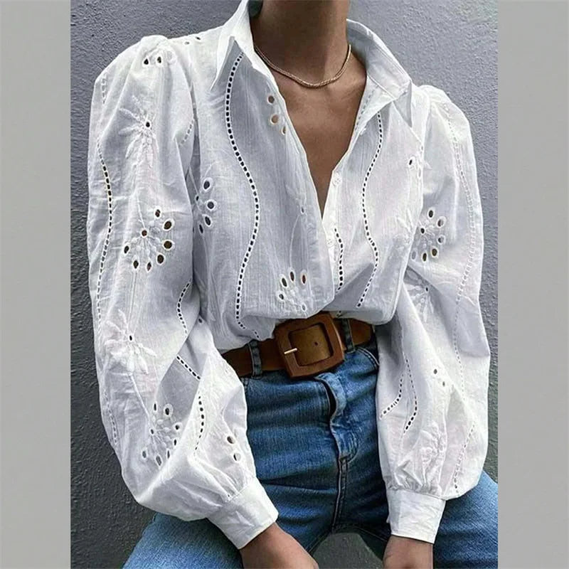 Elegant Embroidered Shirt