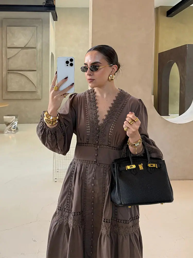 Long Sleeve Maxi Dress