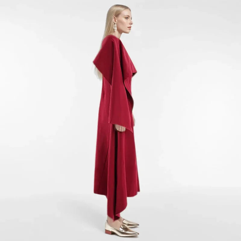 Red Long Sleeve Dress