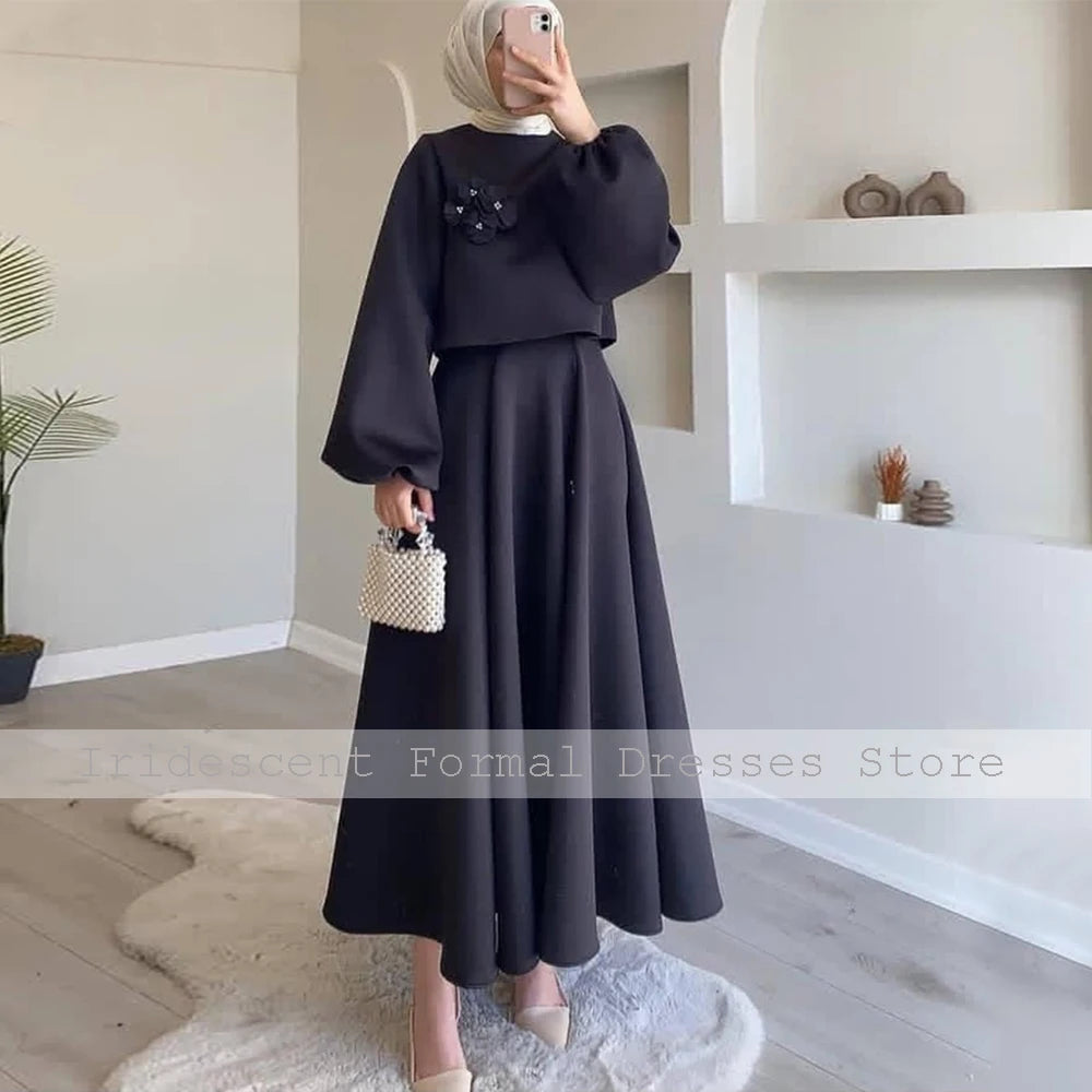 Satin Maxi Evening Gown