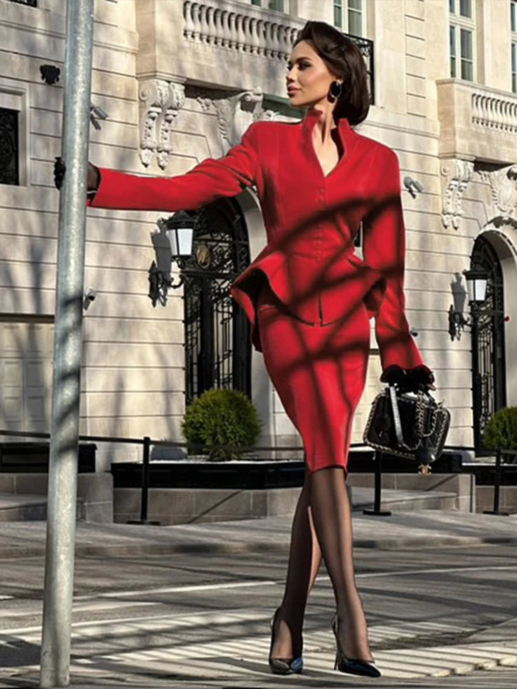 2 Piece Set Autumn Women Classic