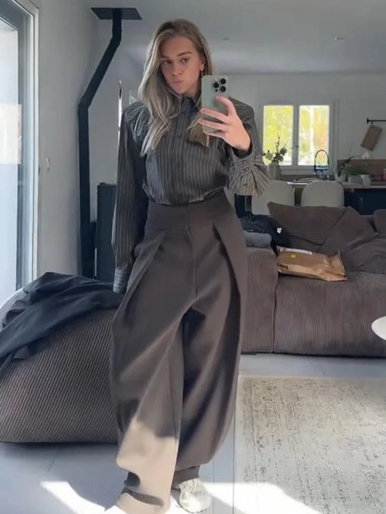 Casual Women Trousers Two Piece Sets