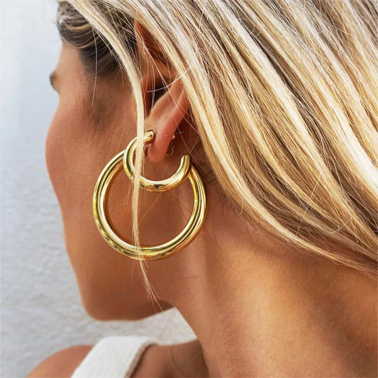 Chic Hoop Earrings