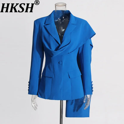 New Women Blazer Slim Fit Ribbon