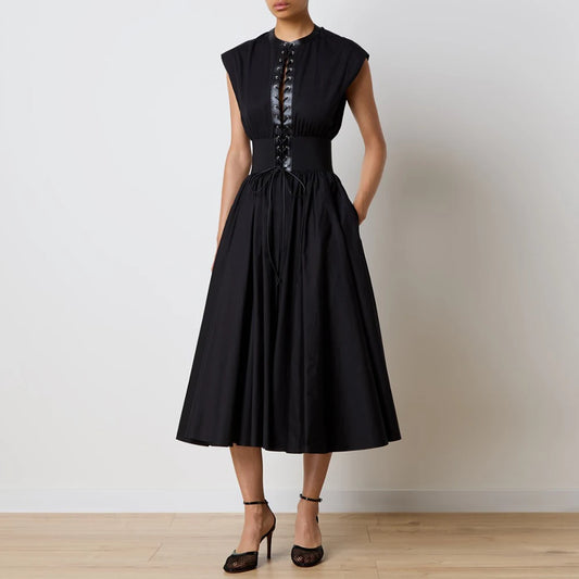 Black Sleeveless Dress