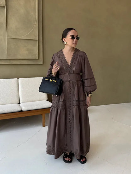 Long Sleeve Maxi Dress