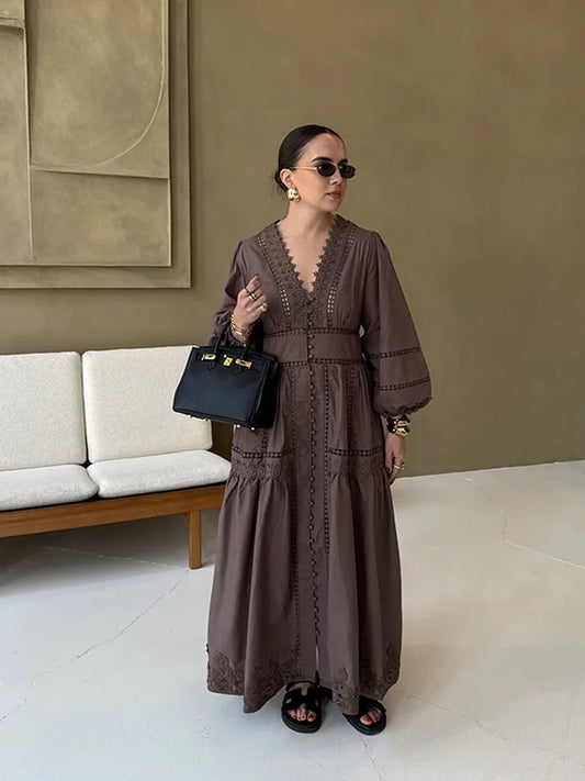 Long Sleeve Maxi Dress
