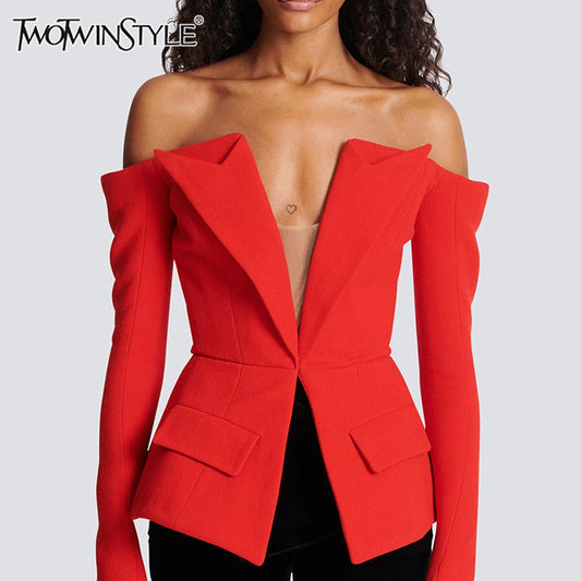 Designer Slimming Blazers for Women
