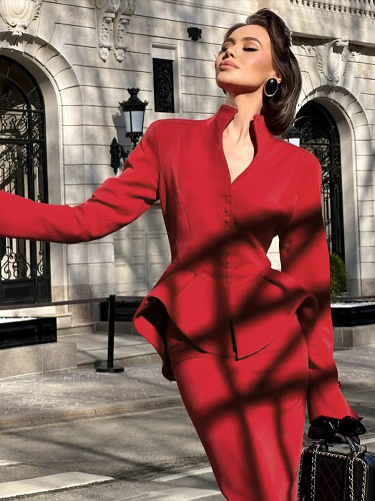 2 Piece Set Autumn Women Classic