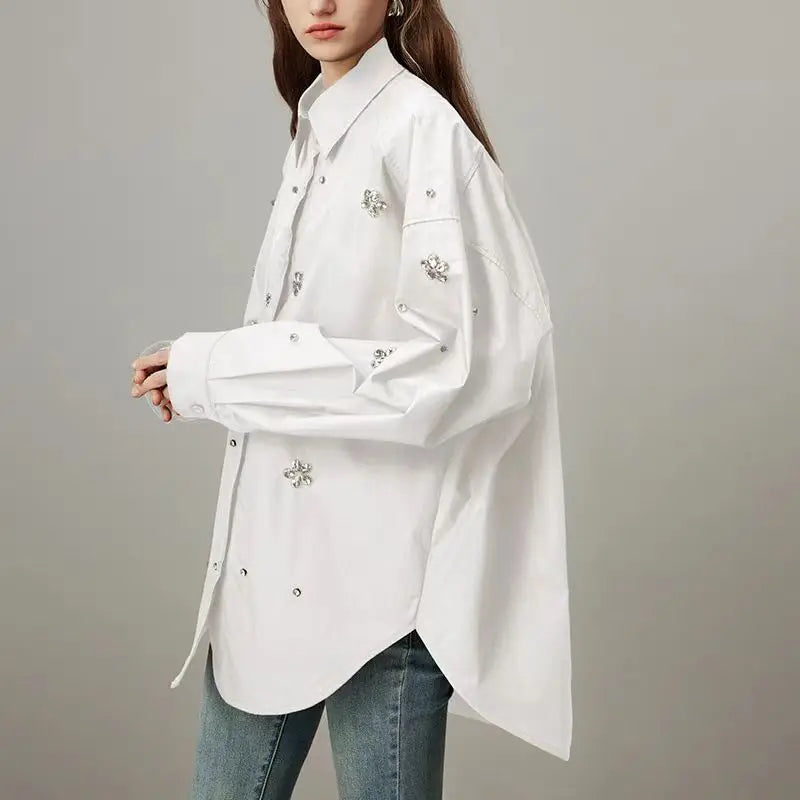 Mid-length Cotton Shirt