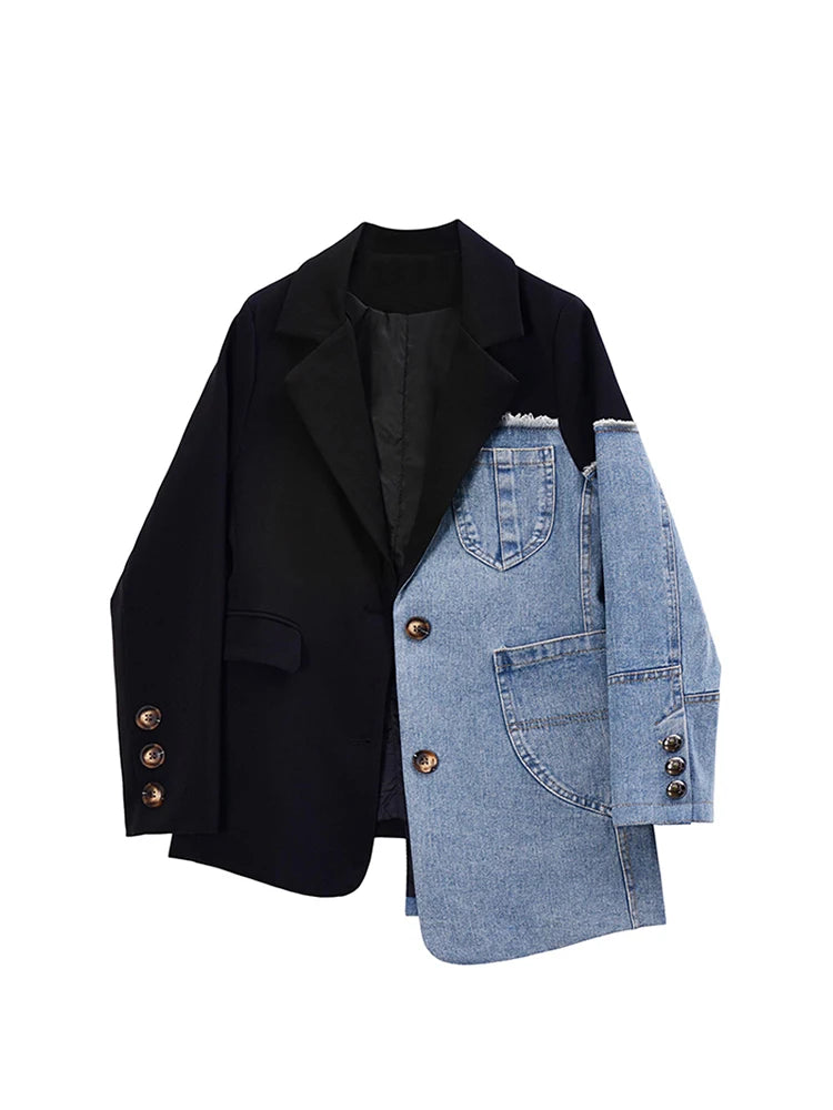 Women Vintage Fashion Blazer