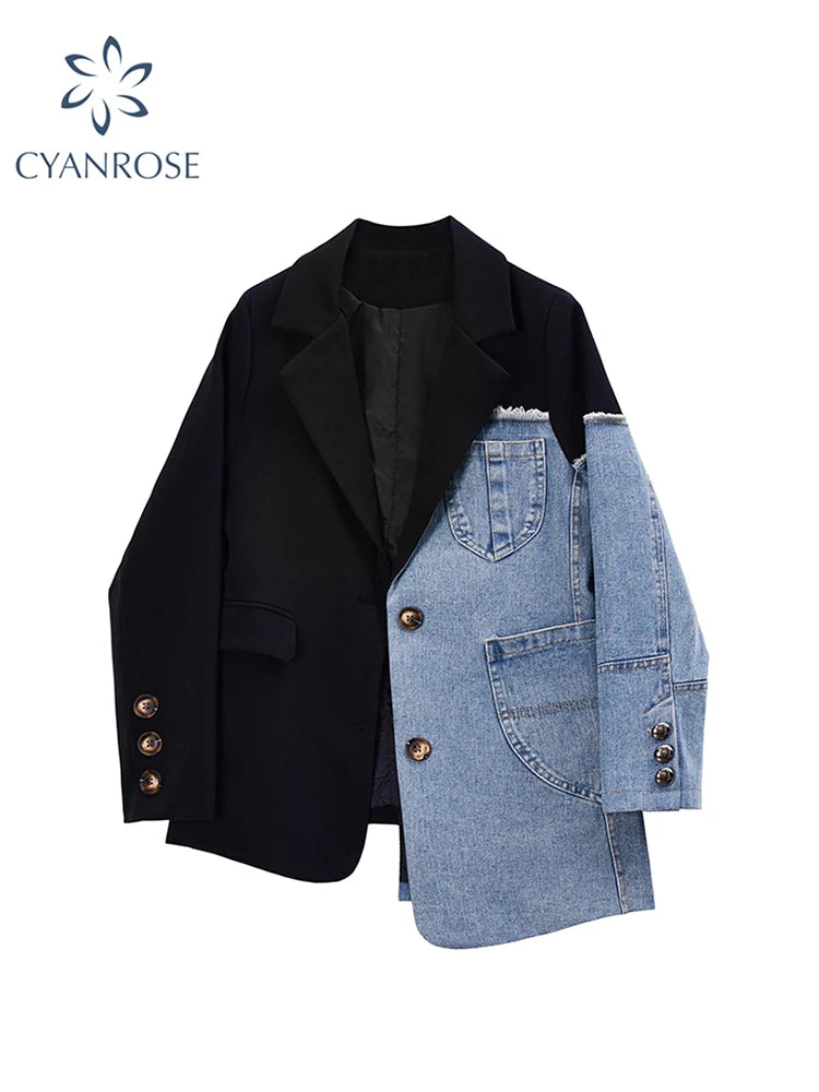 Women Vintage Fashion Blazer