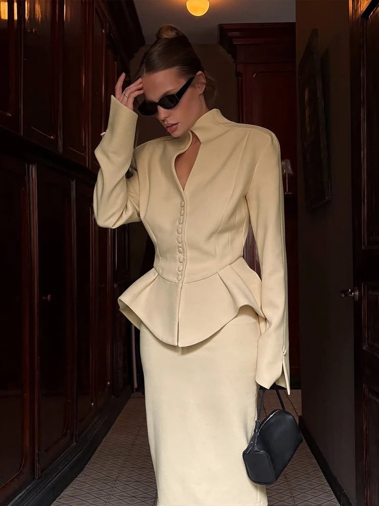 2 Piece Set Autumn Women Classic