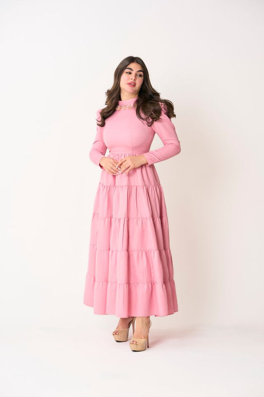 Pink elegant dress