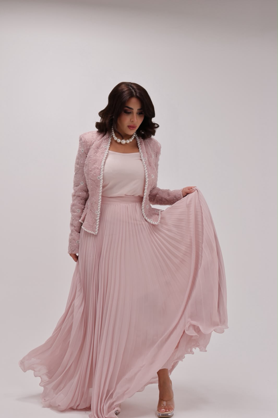 2 pieces party dress