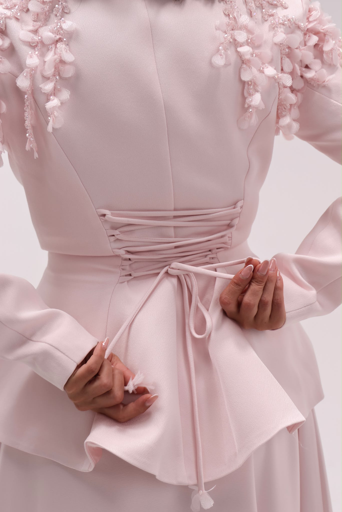 2 pieces pink fancy dress